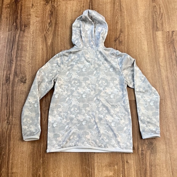 Under Armour Pink and Grey Camouflage Hoodie Sz XL - Picture 5 of 7